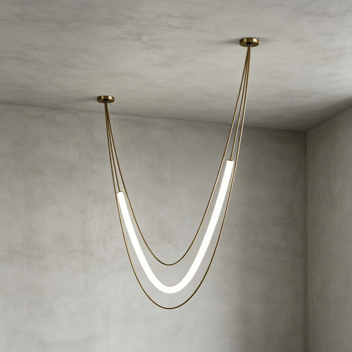 Ondine Linear Chandelier - Modern Acrylic Art Decor Chandelier | Vinlighting