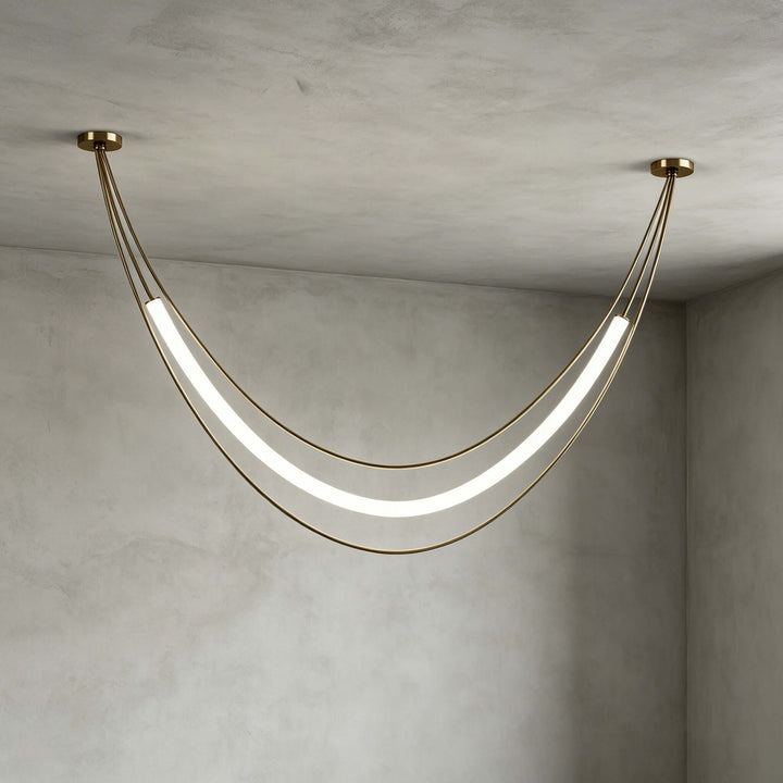 Ondine Linear Chandelier - Modern Acrylic Art Decor Chandelier | Vinlighting
