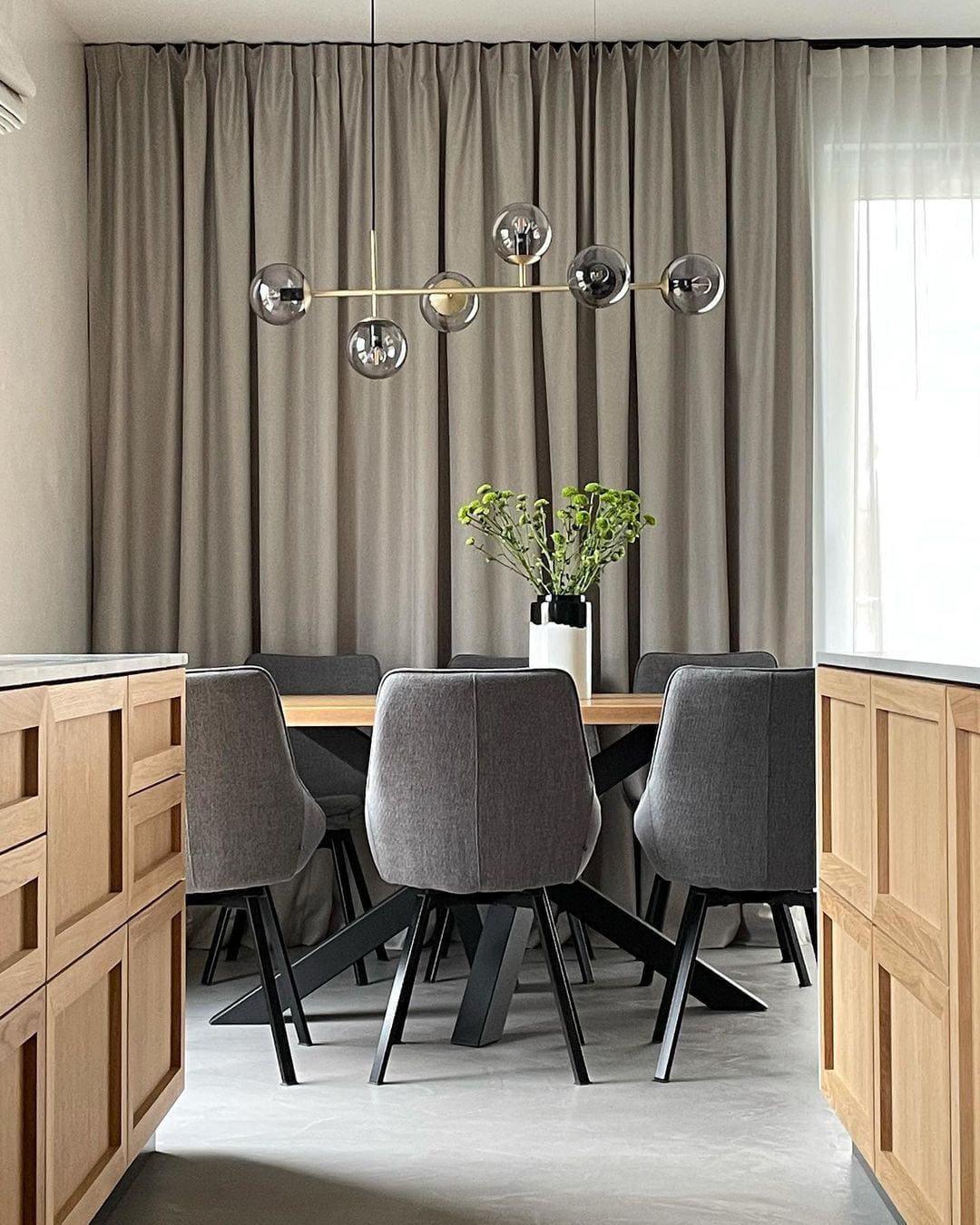 Orb Glass Chandelier | Elegant Brass & Glass Modern Lighting | Vinlighting | Vinlighting