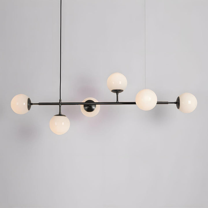 Orb Glass Chandelier | Elegant Brass & Glass Modern Lighting | Vinlighting | Vinlighting