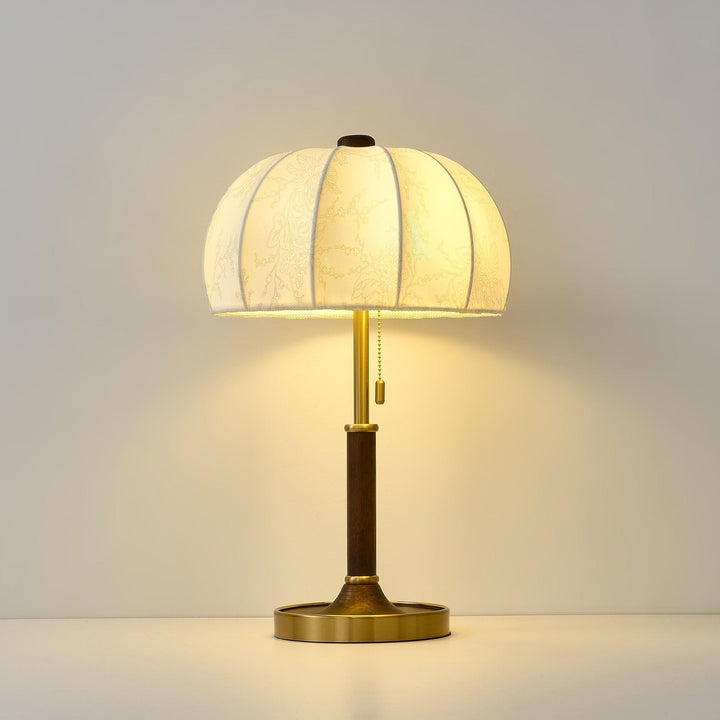 Orchid Fabric Table Lamp - Rustic & Vintage Charm | Vinlighting | Vinlighting