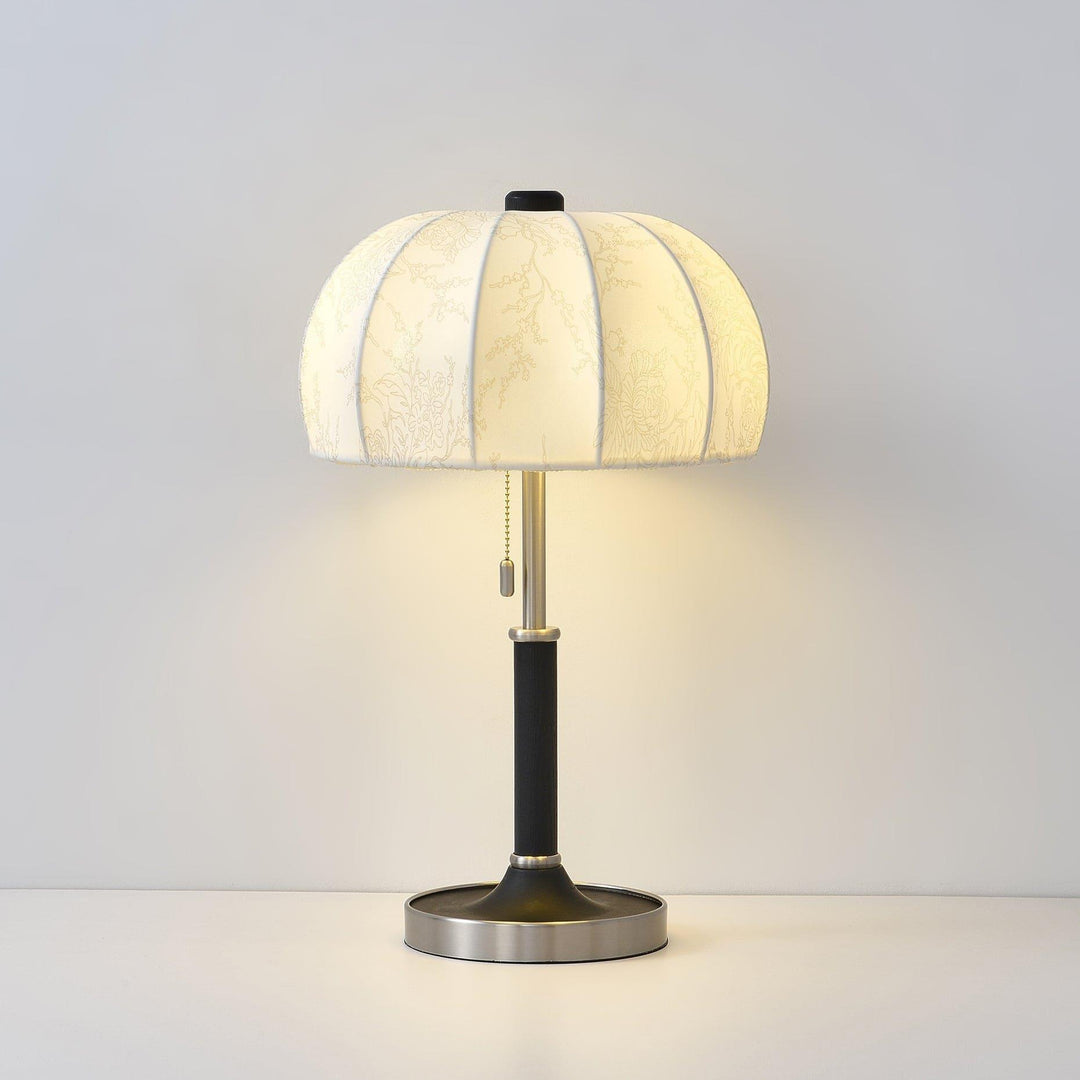 Orchid Fabric Table Lamp - Rustic & Vintage Charm | Vinlighting | Vinlighting