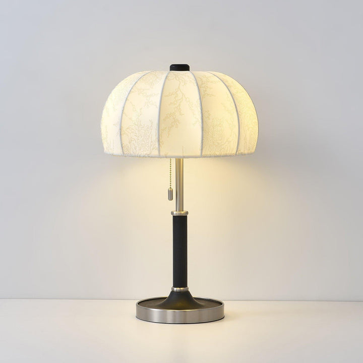 Orchid Fabric Table Lamp - Rustic & Vintage Charm | Vinlighting | Vinlighting