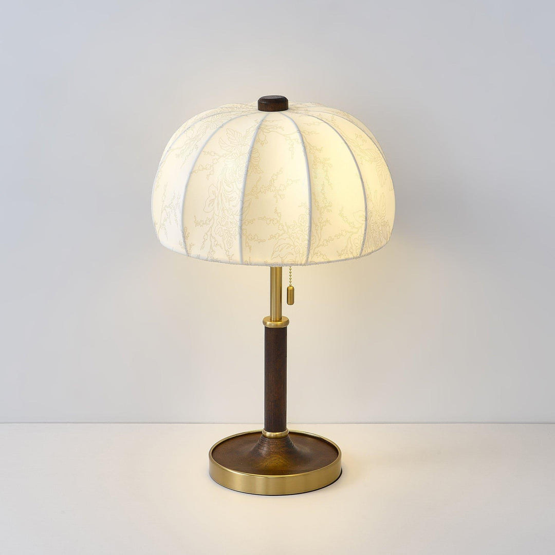 Orchid Fabric Table Lamp - Rustic & Vintage Charm | Vinlighting | Vinlighting