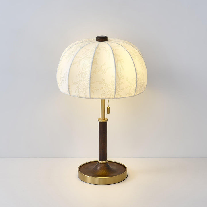 Orchid Fabric Table Lamp - Rustic & Vintage Charm | Vinlighting | Vinlighting