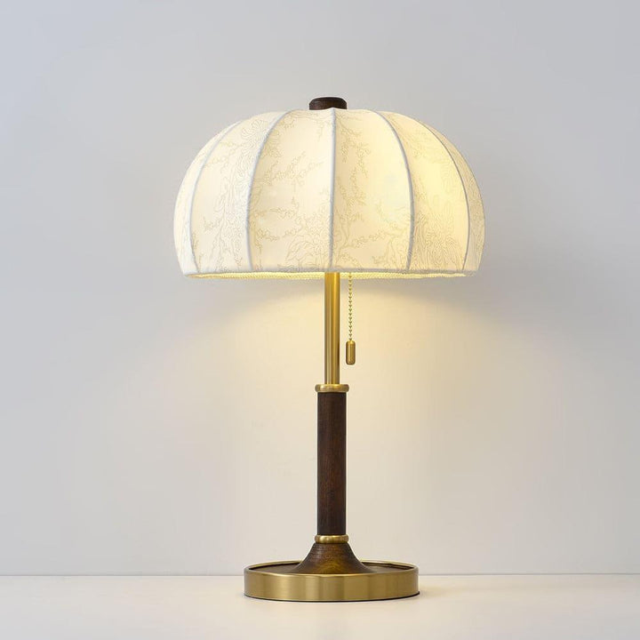 Orchid Fabric Table Lamp - Rustic & Vintage Charm | Vinlighting | Vinlighting