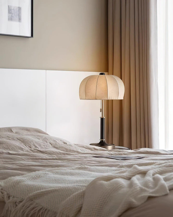Orchid Fabric Table Lamp - Rustic & Vintage Charm | Vinlighting | Vinlighting