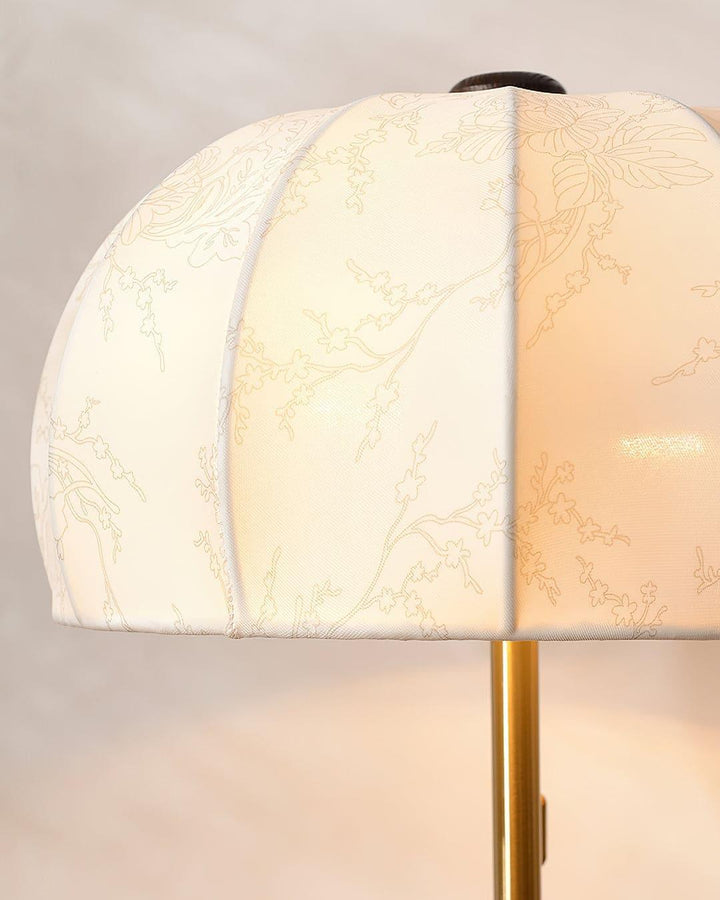 Orchid Fabric Table Lamp - Rustic & Vintage Charm | Vinlighting | Vinlighting