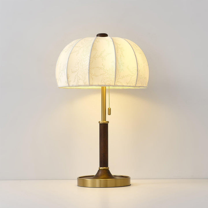 Orchid Fabric Table Lamp - Rustic & Vintage Charm | Vinlighting | Vinlighting