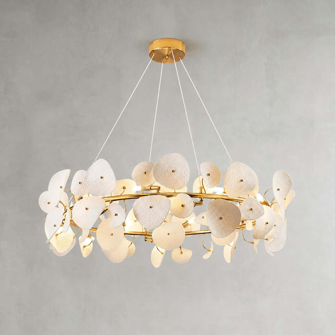 Lotus Leaf Chandelier