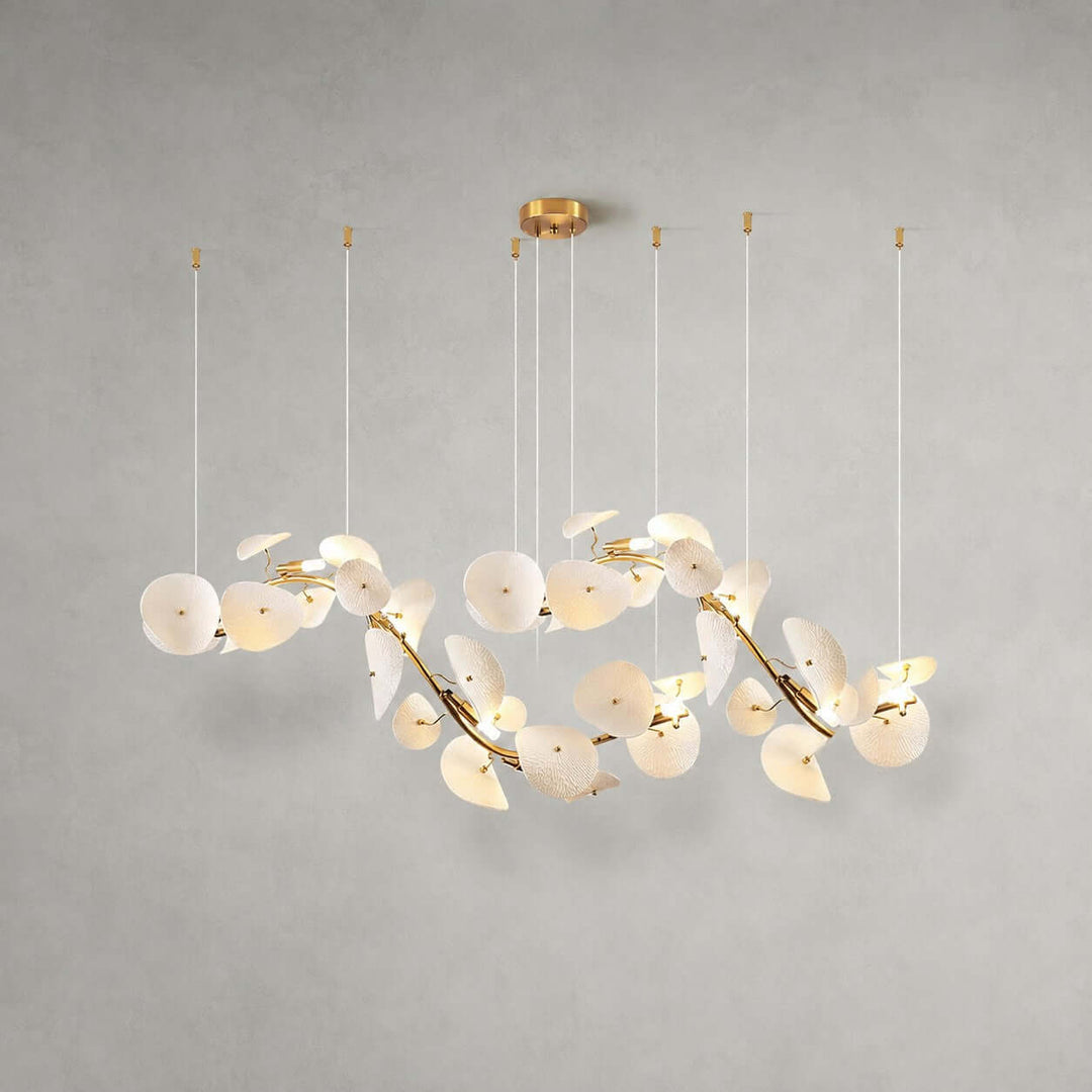 Lotus Leaf Chandelier