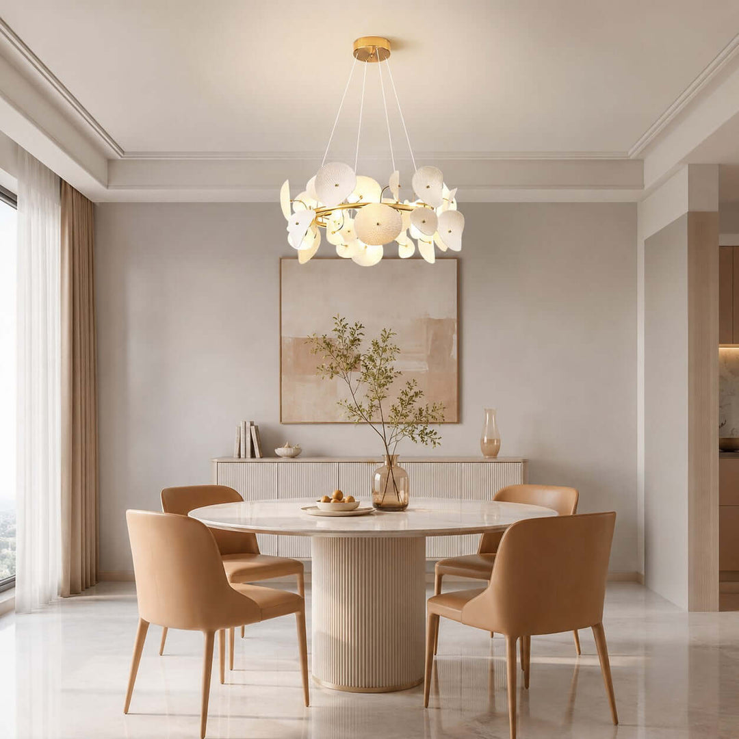 Lotus Leaf Chandelier