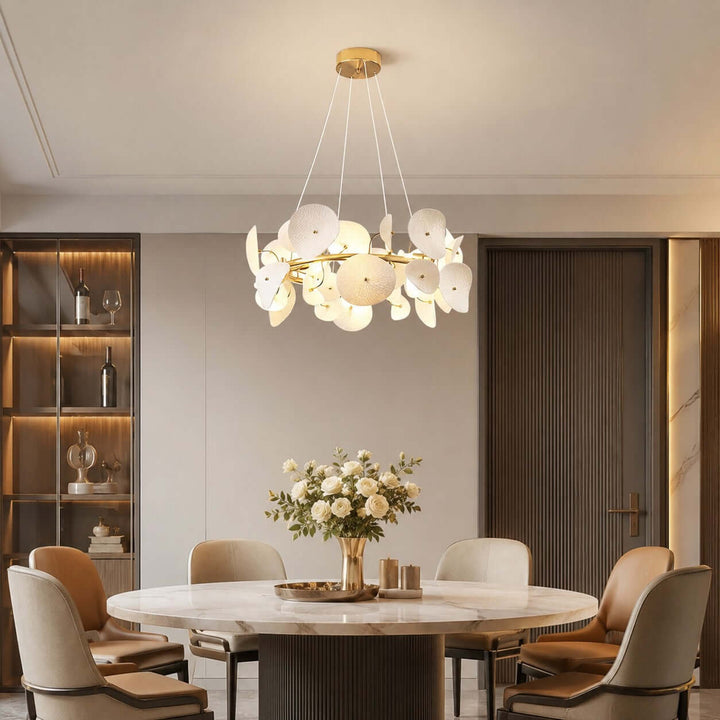 Lotus Leaf Chandelier