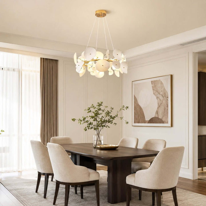 Lotus Leaf Chandelier