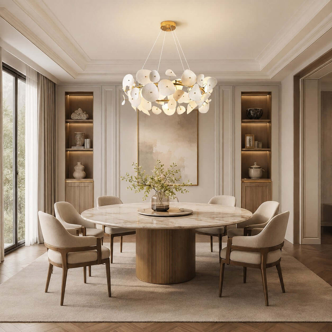 Lotus Leaf Chandelier