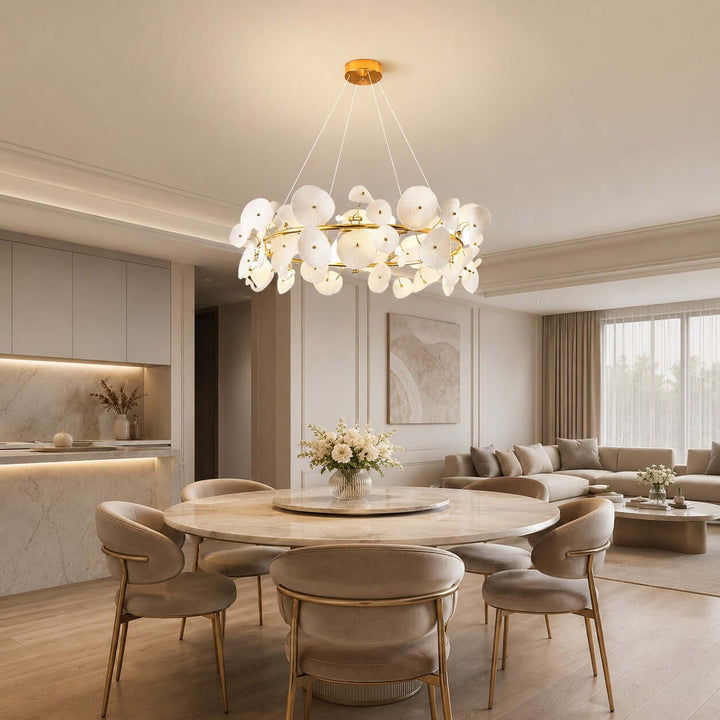 Lotus Leaf Chandelier
