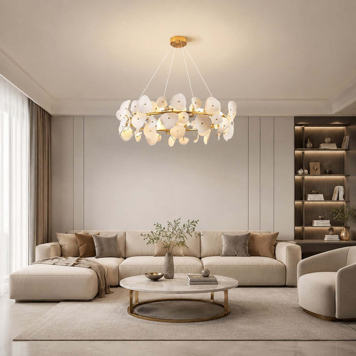 Lotus Leaf Chandelier