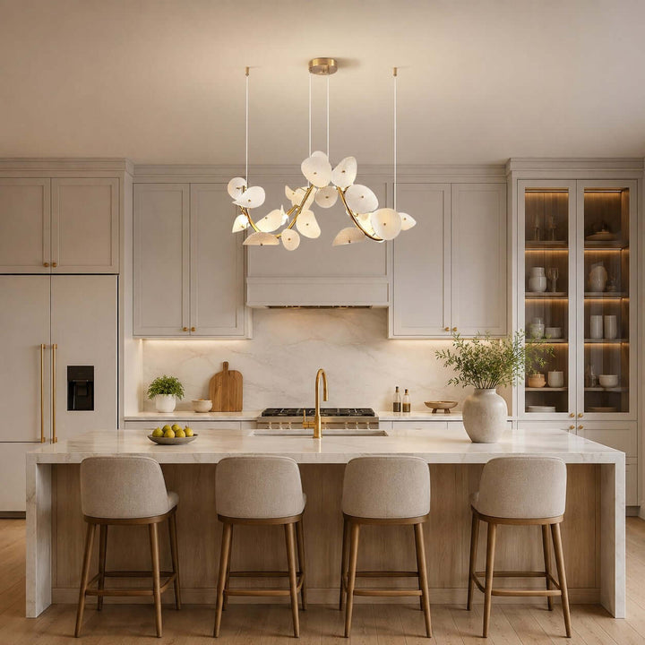 Lotus Leaf Chandelier