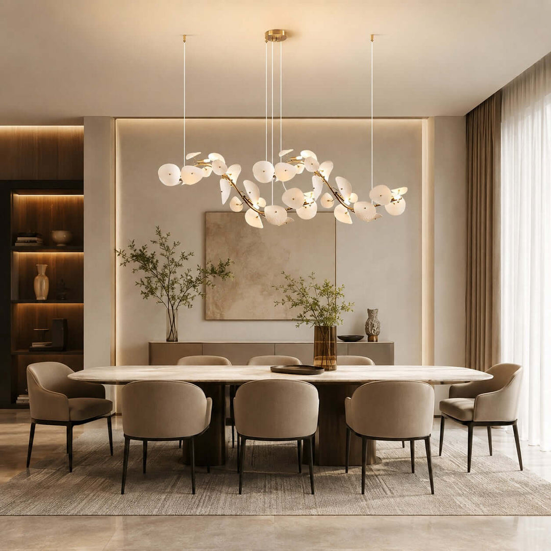 Lotus Leaf Chandelier