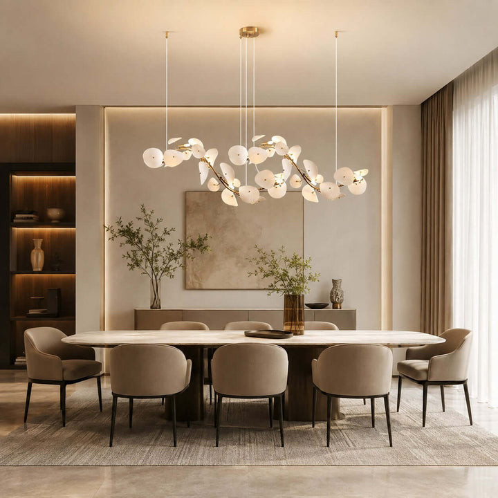 Lotus Leaf Chandelier