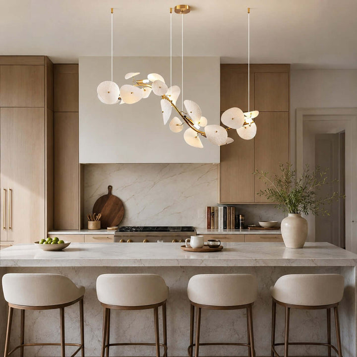 Lotus Leaf Chandelier