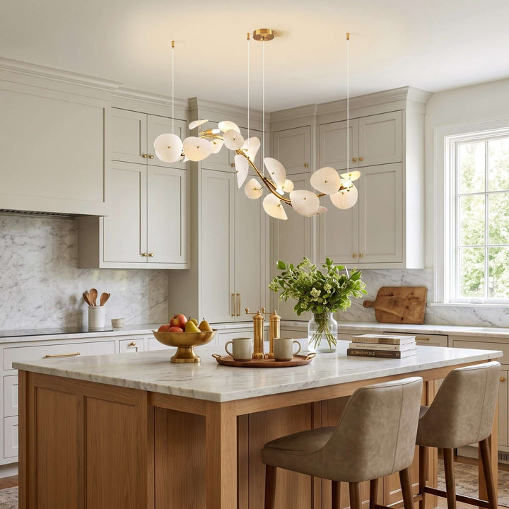 Lotus Leaf Chandelier