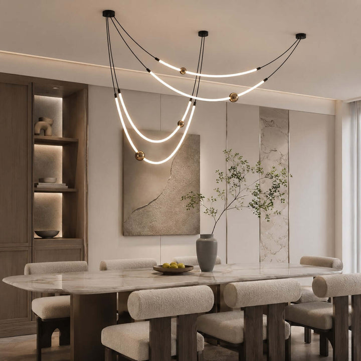 Orlith Chandelier - Nordic Art Decorative Dining Room Light | Vinlighting