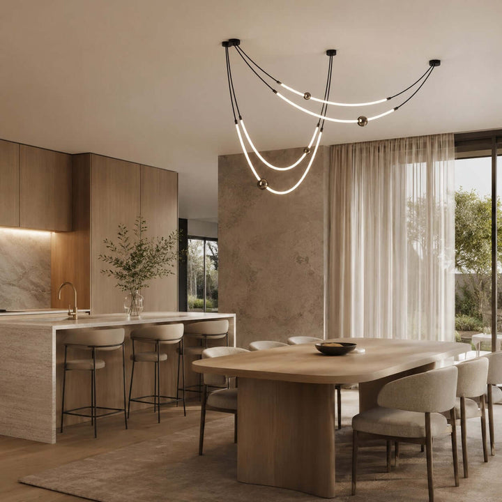 Orlith Chandelier - Nordic Art Decorative Dining Room Light | Vinlighting