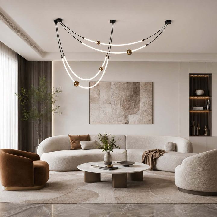 Orlith Chandelier - Nordic Art Decorative Dining Room Light | Vinlighting
