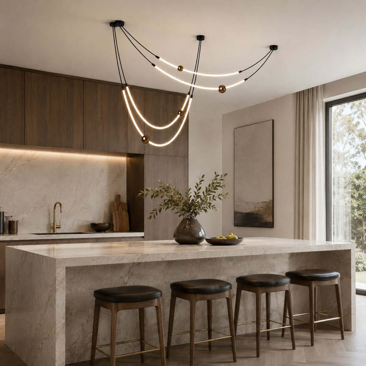 Orlith Chandelier - Nordic Art Decorative Dining Room Light | Vinlighting
