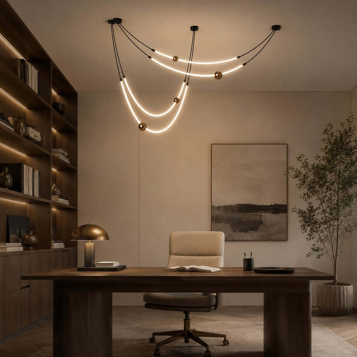 Orlith Chandelier - Nordic Art Decorative Dining Room Light | Vinlighting