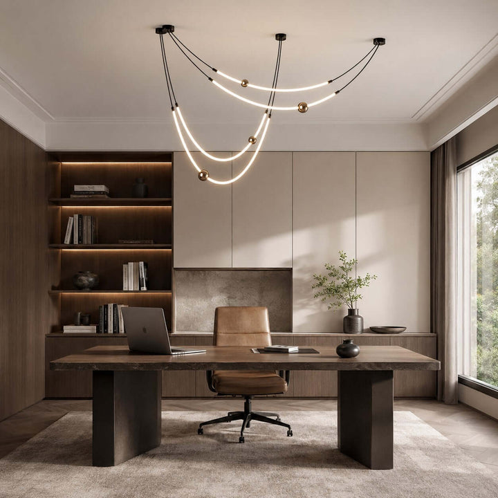 Orlith Chandelier - Nordic Art Decorative Dining Room Light | Vinlighting