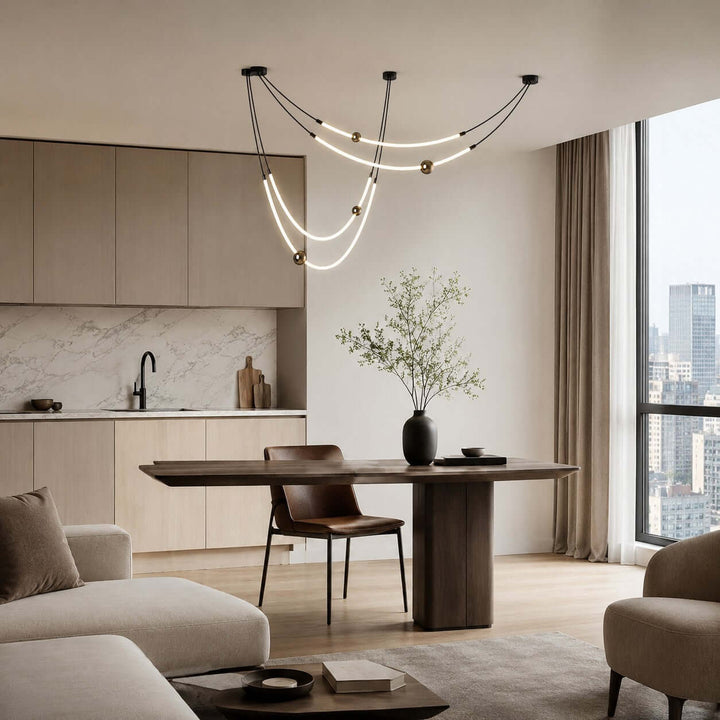 Orlith Chandelier - Nordic Art Decorative Dining Room Light | Vinlighting