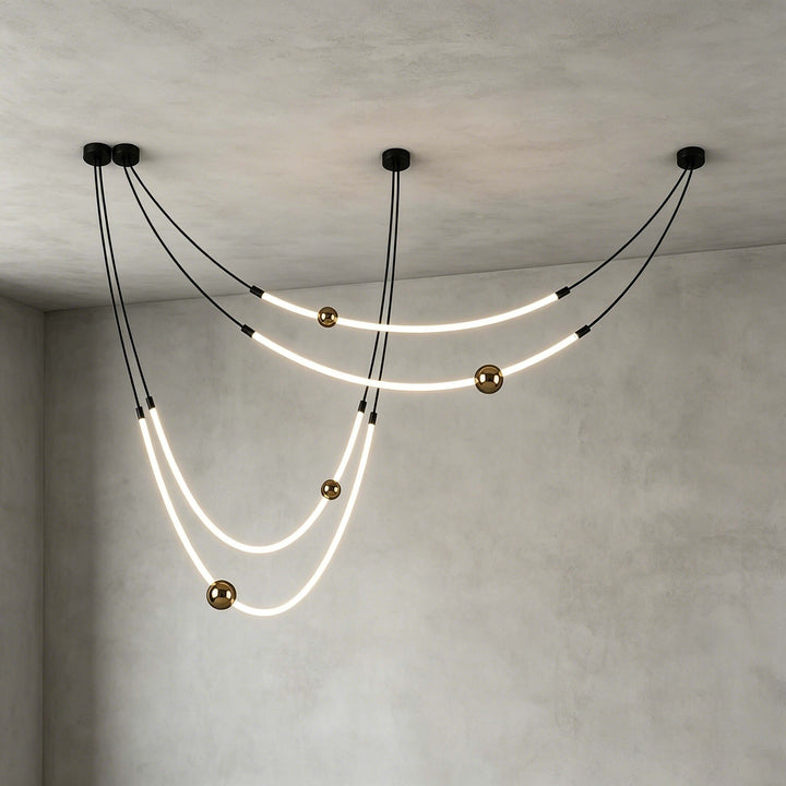 Orlith Chandelier - Nordic Art Decorative Dining Room Light | Vinlighting