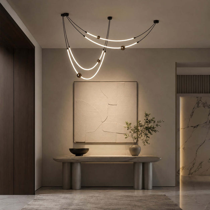 Orlith Chandelier - Nordic Art Decorative Dining Room Light | Vinlighting