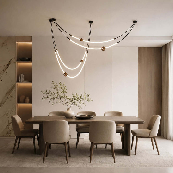 Orlith Chandelier - Nordic Art Decorative Dining Room Light | Vinlighting