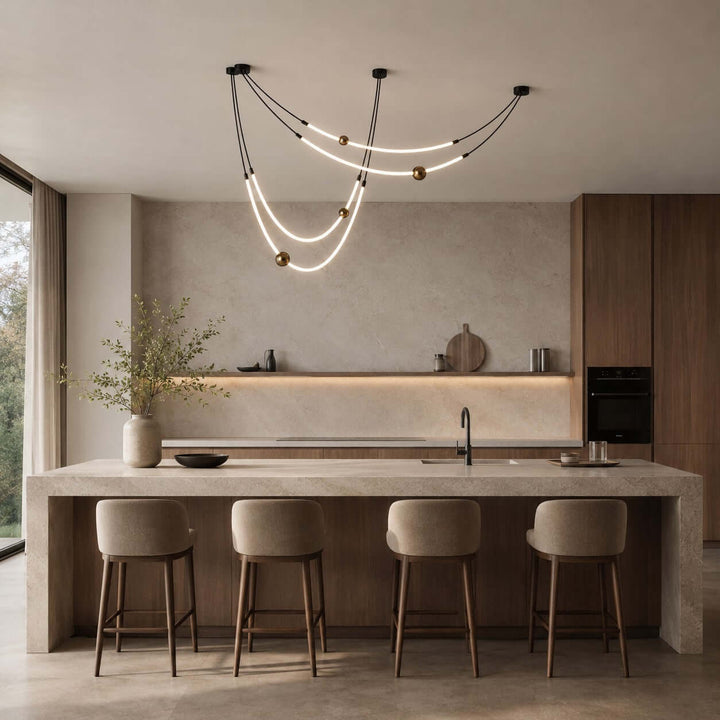 Orlith Chandelier - Nordic Art Decorative Dining Room Light | Vinlighting