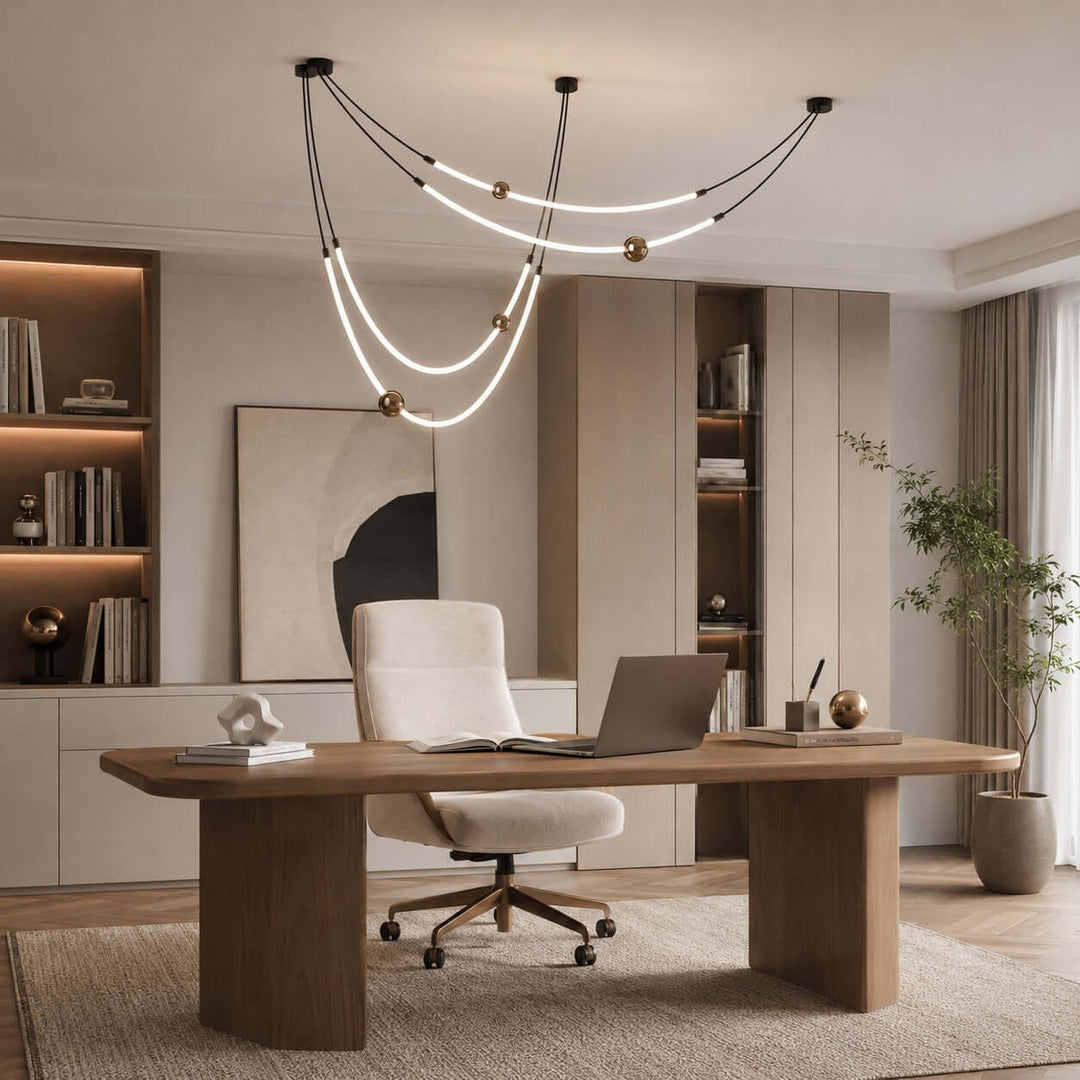 Orlith Chandelier - Nordic Art Decorative Dining Room Light | Vinlighting
