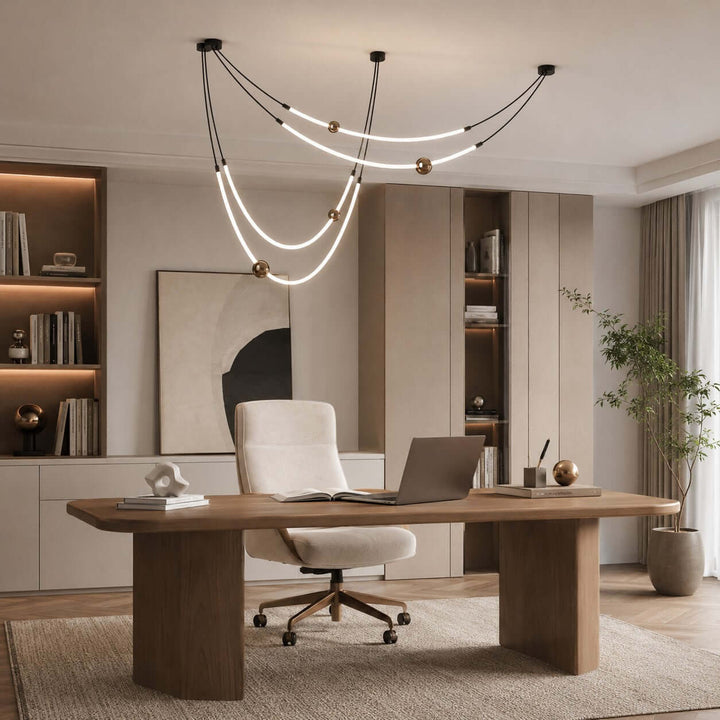 Orlith Chandelier - Nordic Art Decorative Dining Room Light | Vinlighting