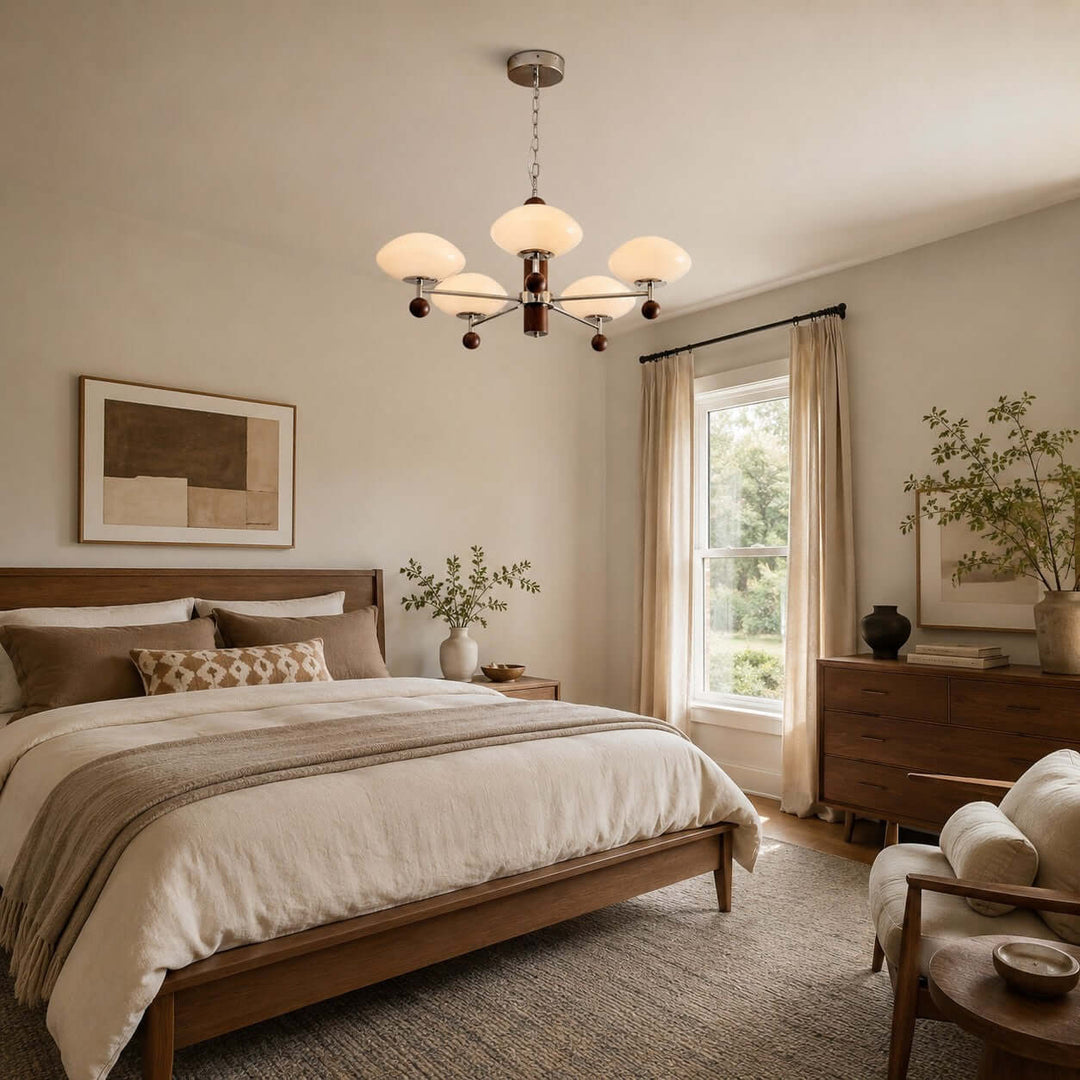 Ormira Chandelier - Vintage French Glass for Dining Room Decor | Vinlighting