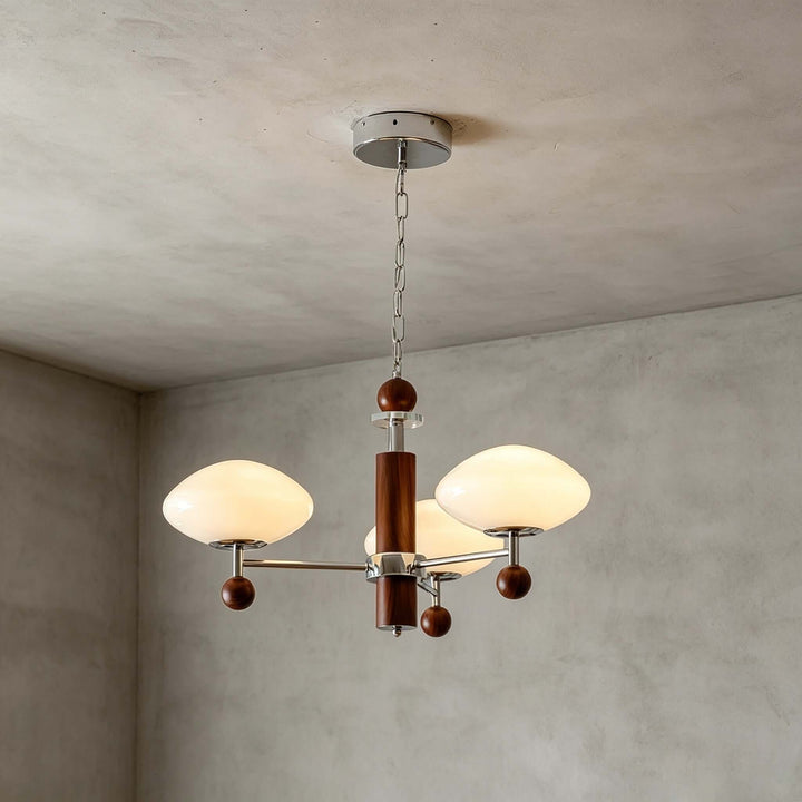 Ormira Chandelier - Vintage French Glass for Dining Room Decor | Vinlighting