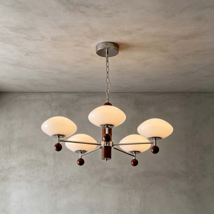 Ormira Chandelier - Vintage French Glass for Dining Room Decor | Vinlighting