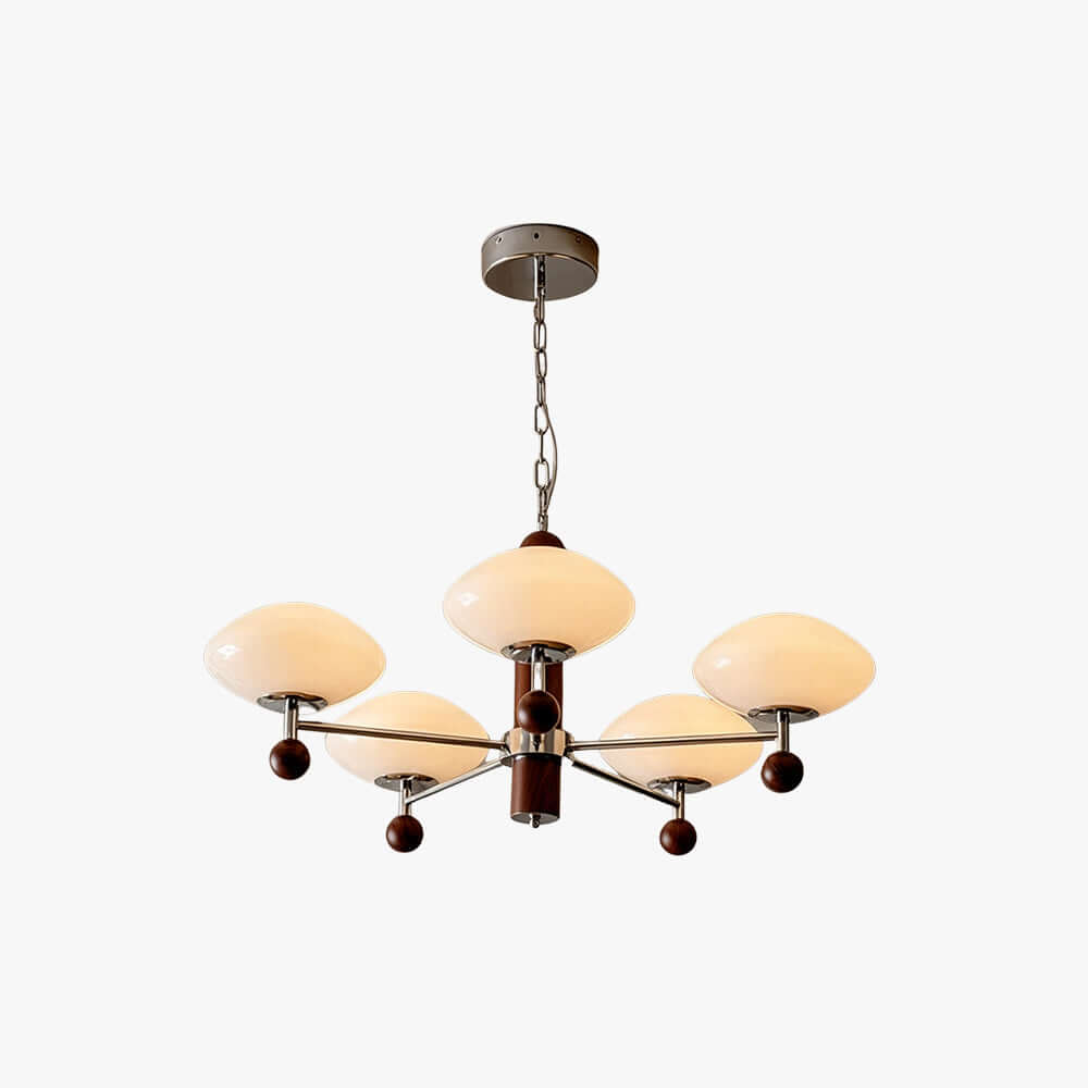 Ormira Chandelier - Vintage French Glass for Dining Room Decor | Vinlighting