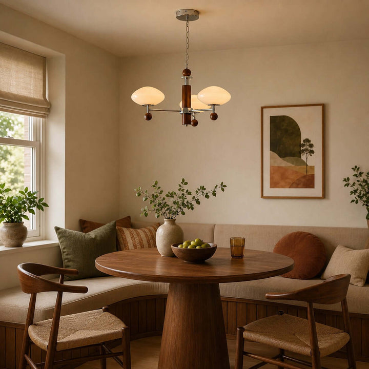 Ormira Chandelier - Vintage French Glass for Dining Room Decor | Vinlighting
