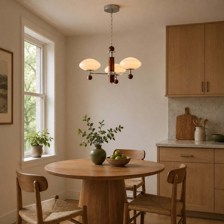 Ormira Chandelier - Vintage French Glass for Dining Room Decor | Vinlighting
