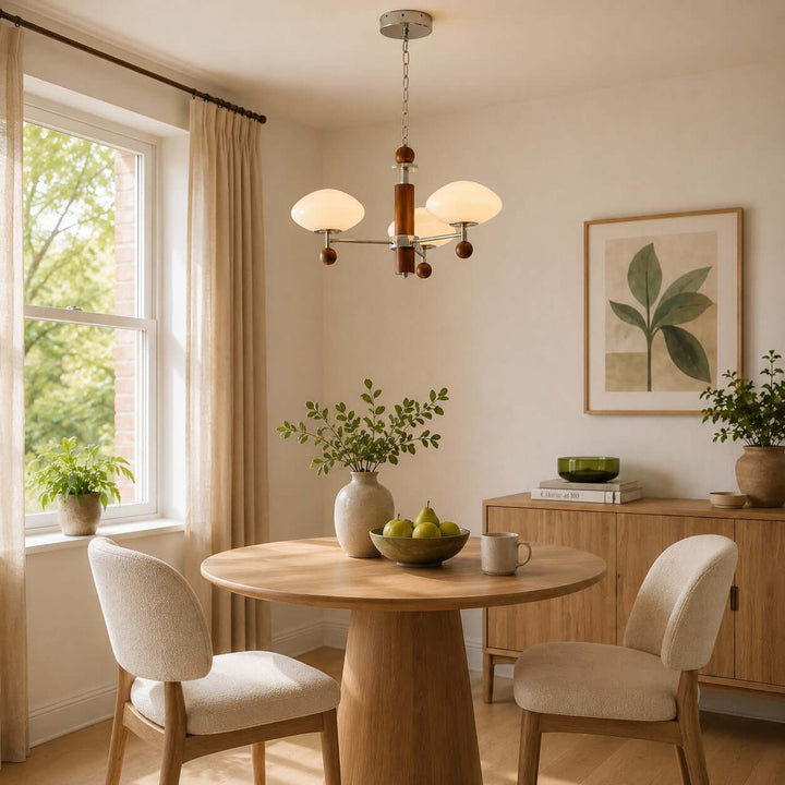 Ormira Chandelier - Vintage French Glass for Dining Room Decor | Vinlighting