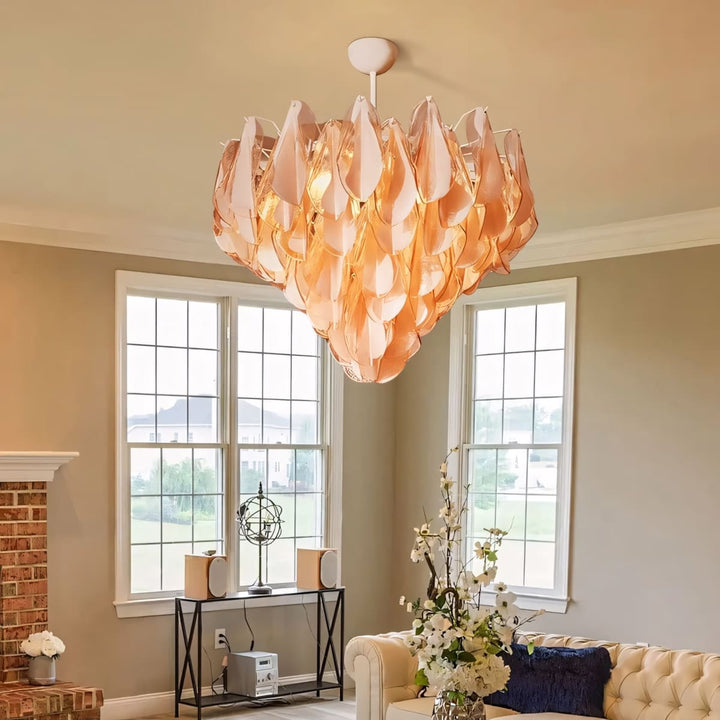 Orphia Pink Chandelier