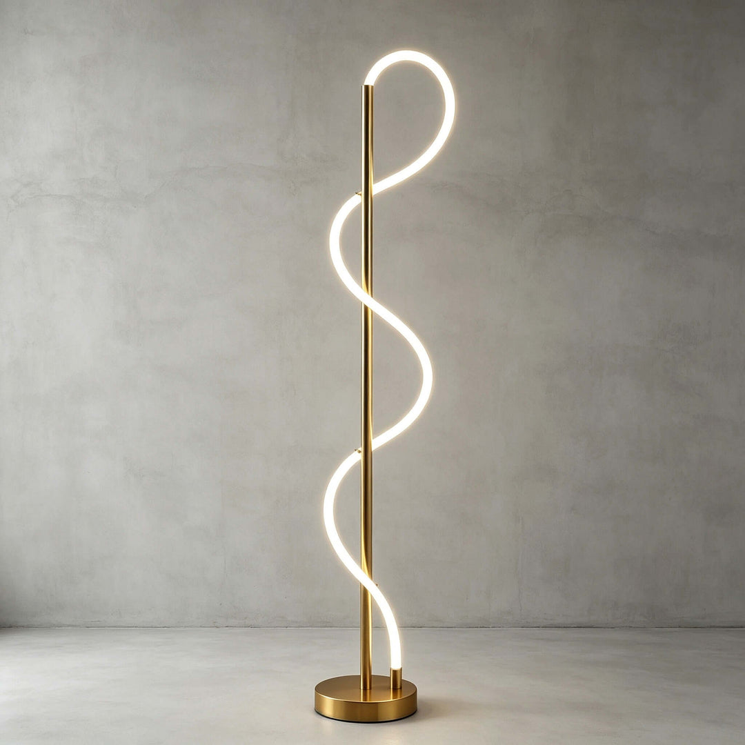 Orvane Floor Lamp | Modern LED Standing Lamp for Living Room