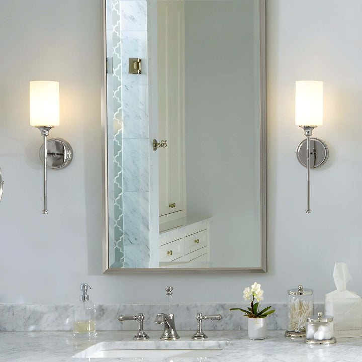 Ovrina Wall Lamp – American Modern Brass Glass Light