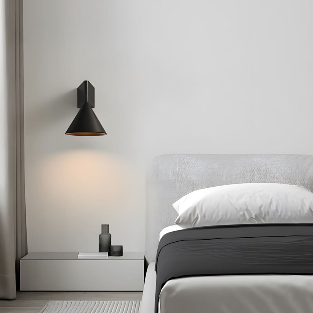 Ozyra Wall Lamp – Nordic Minimalist Creative Conical Lighting
